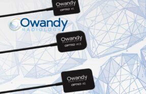Capteurs radiologiques dentaires OPTEO Owandy Radiology en tailles 1, 1.5 et 2, solution intra-orale numérique haute définition avec acquisition instantanée